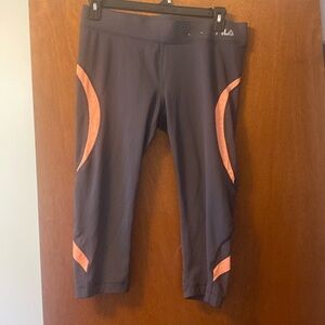FILA Large Gray and Peach exercise pants